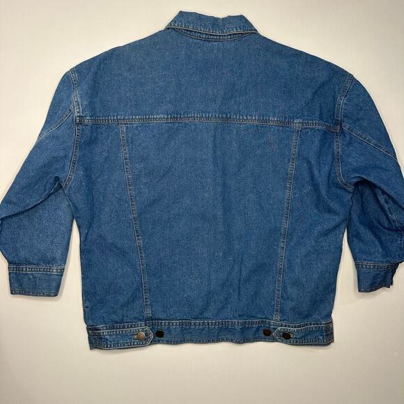 Vintage 1980’s Rhinestone and Stud Denim Jacket - Picture 2 of 7